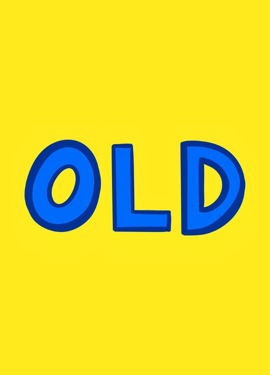 Old Happy Birthday Card