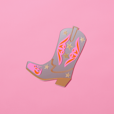 Cowboy Boot Mirror