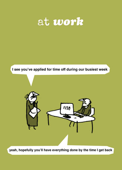Time Off Card