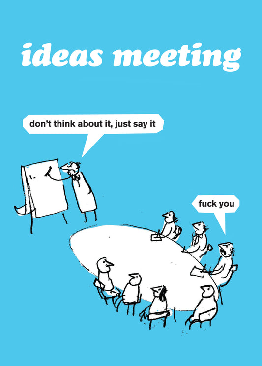 Ideas Meeting Card