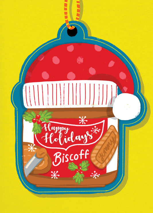 BISCOFF CHRISTMAS Card