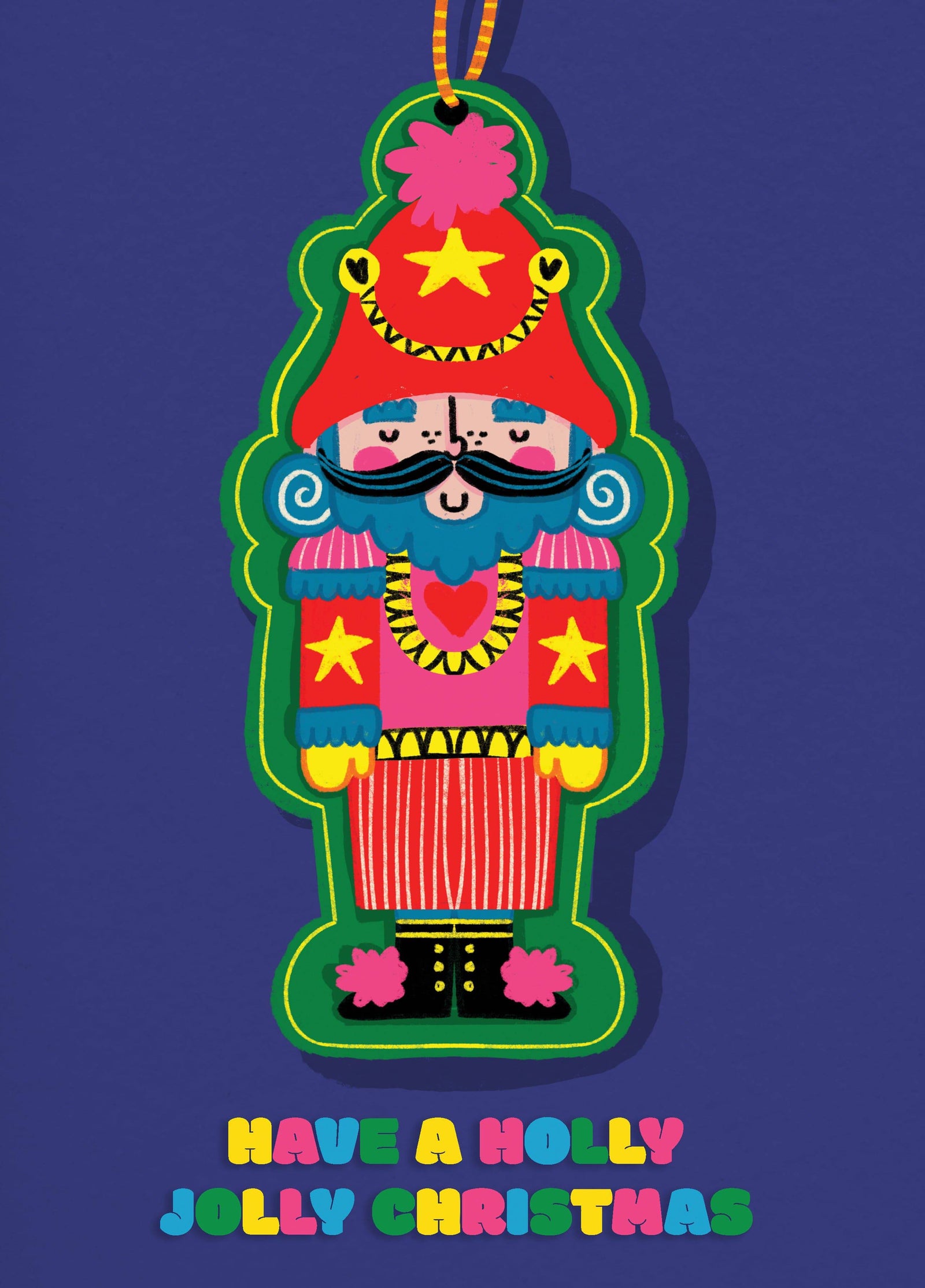 Nutcracker Christmas Card.