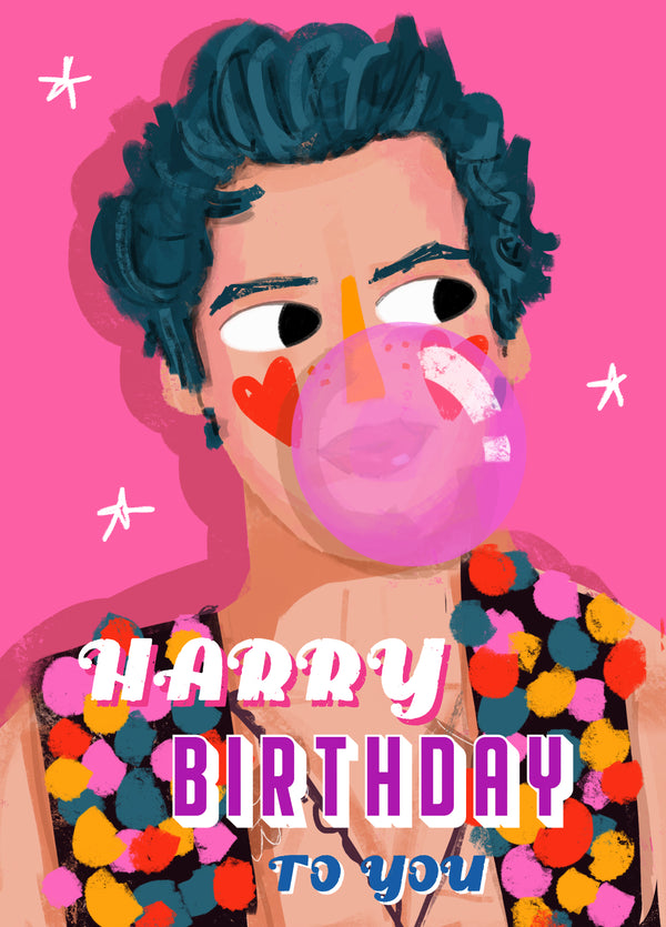 Harry Birthday To You Card