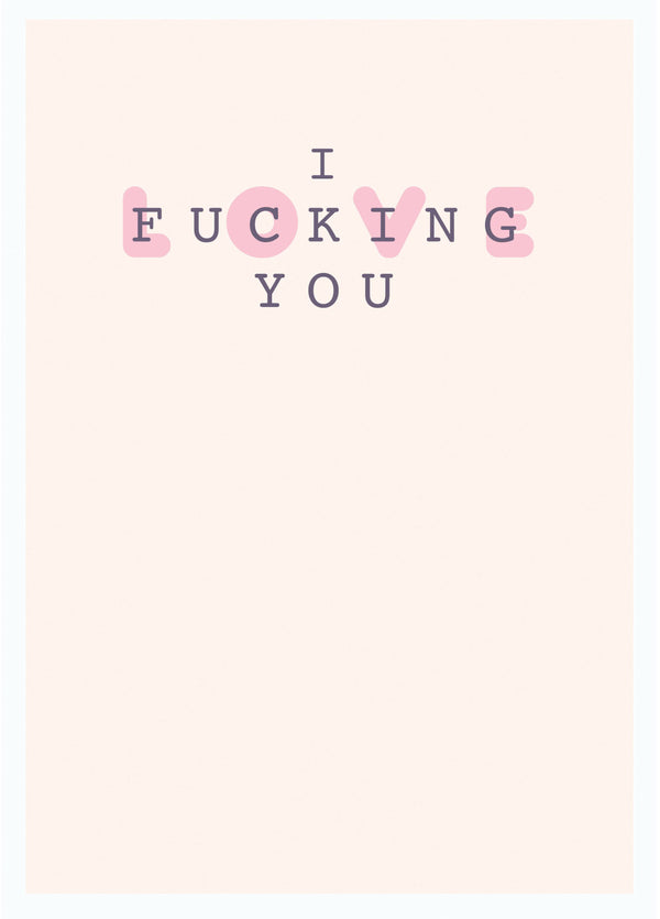 I Love You Card