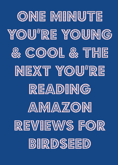 Birdseed Reviews On Amazon Card