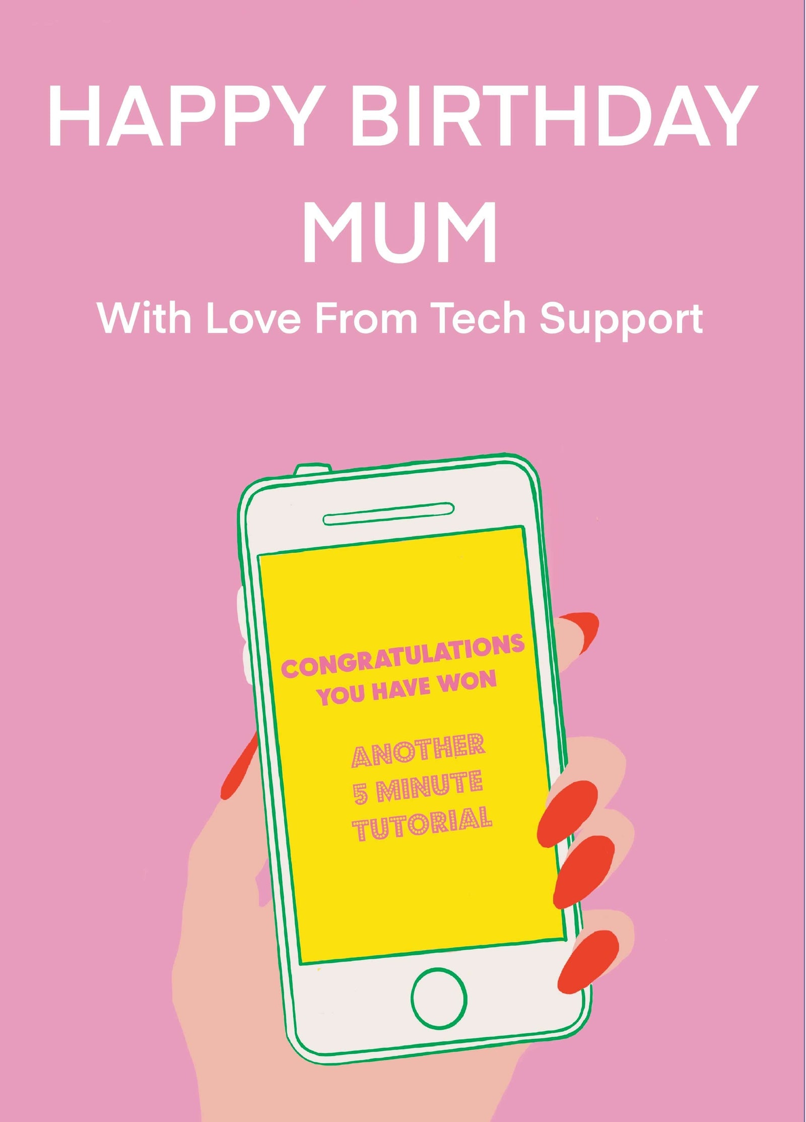 Love Tech Support Card