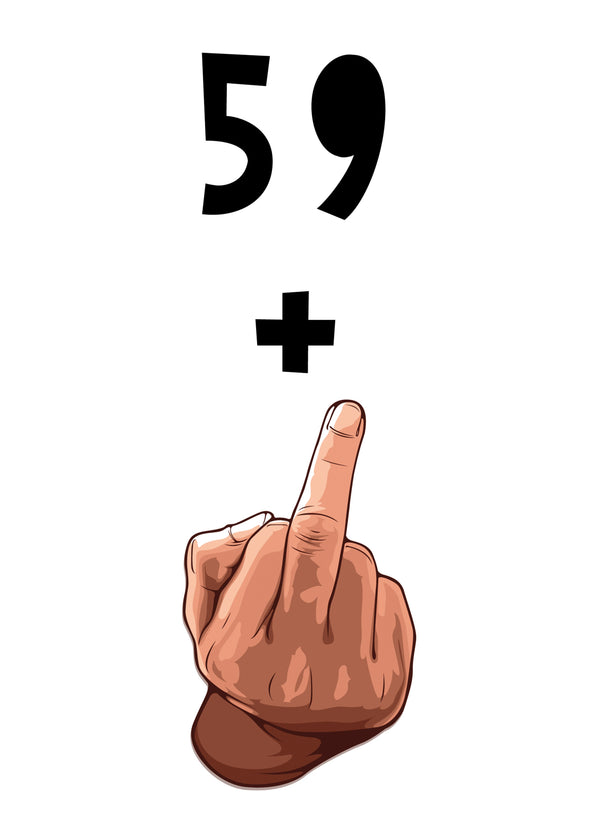 Flip The 60th Birthday Card