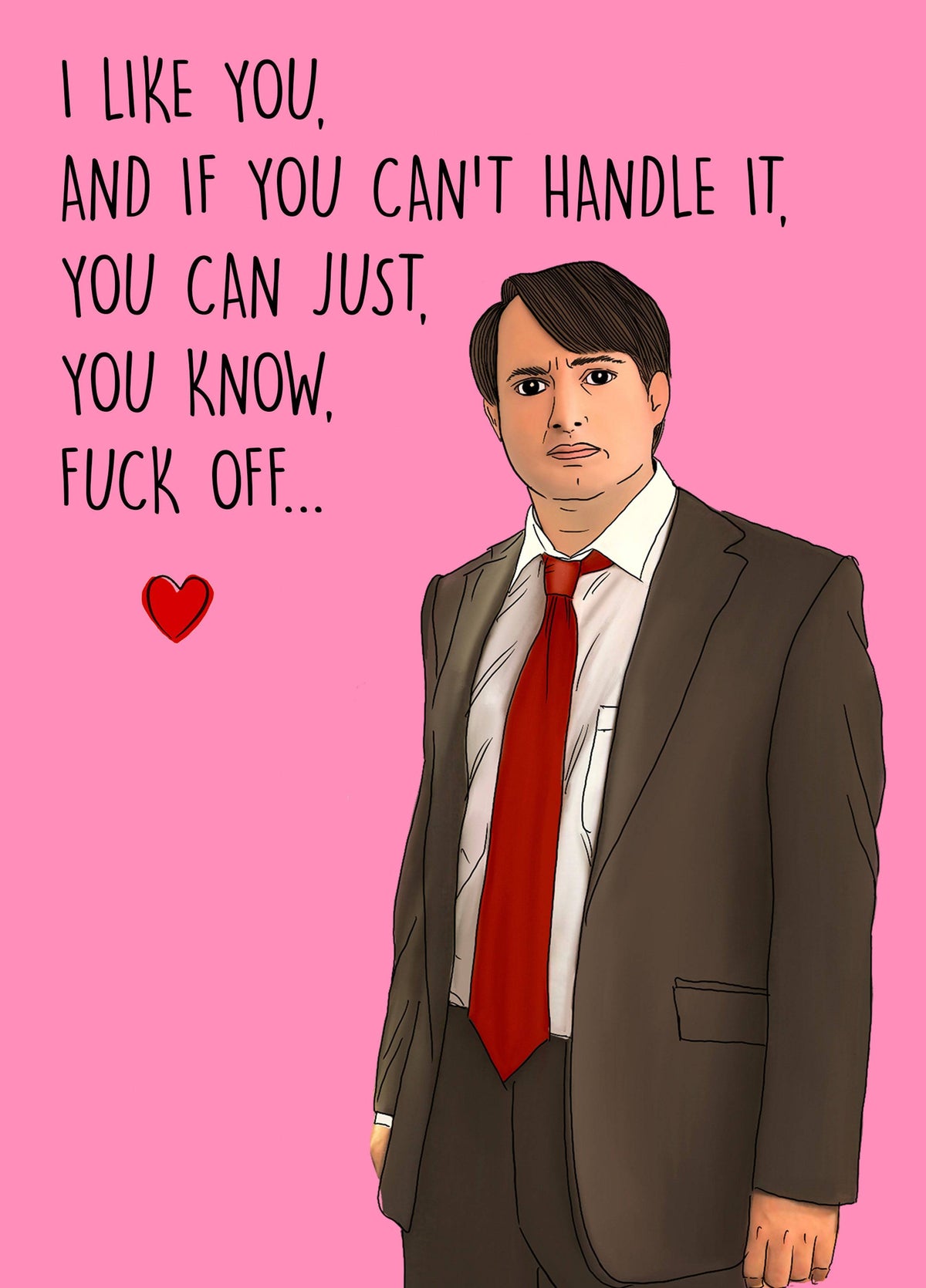 I Like You - Mark Corrigan Card