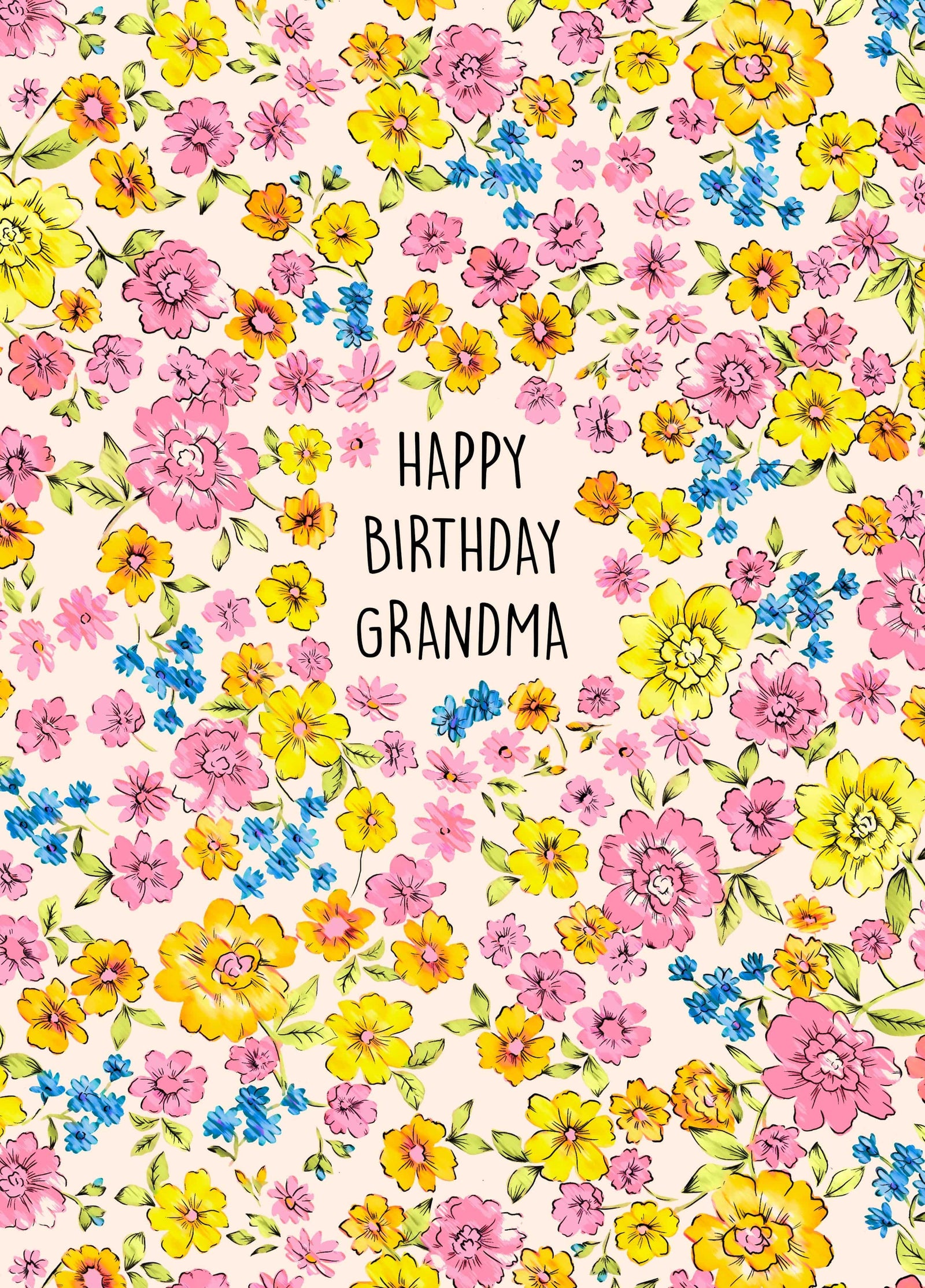 Happy Birthday Grandma Card