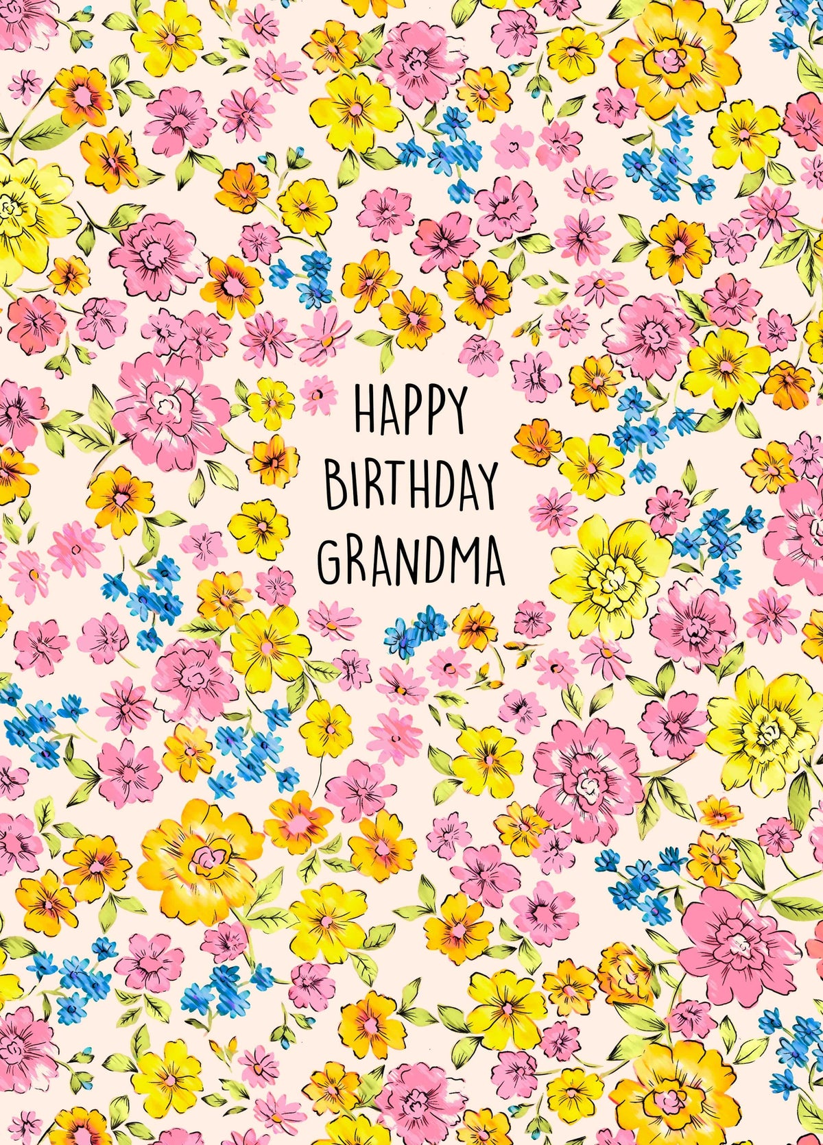Happy Birthday Grandma Card