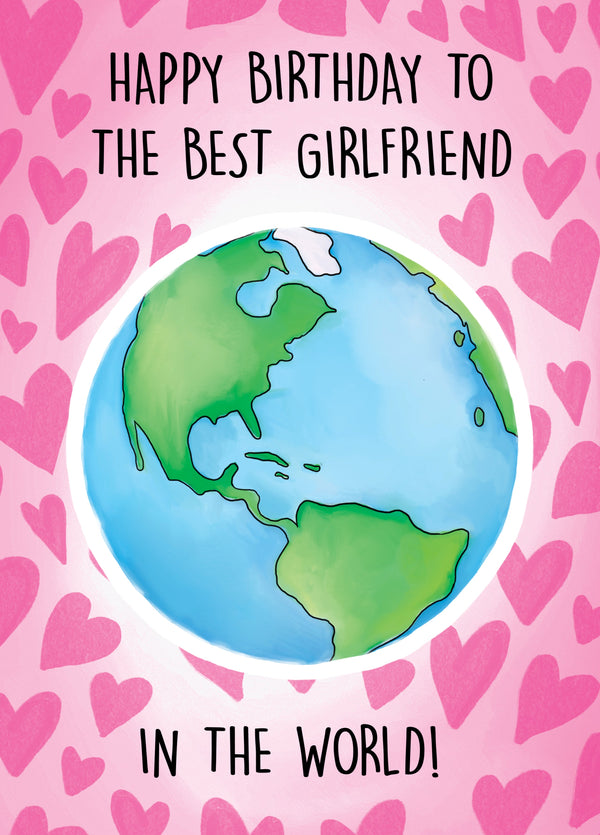 Happy Birthday Girlfriend Card