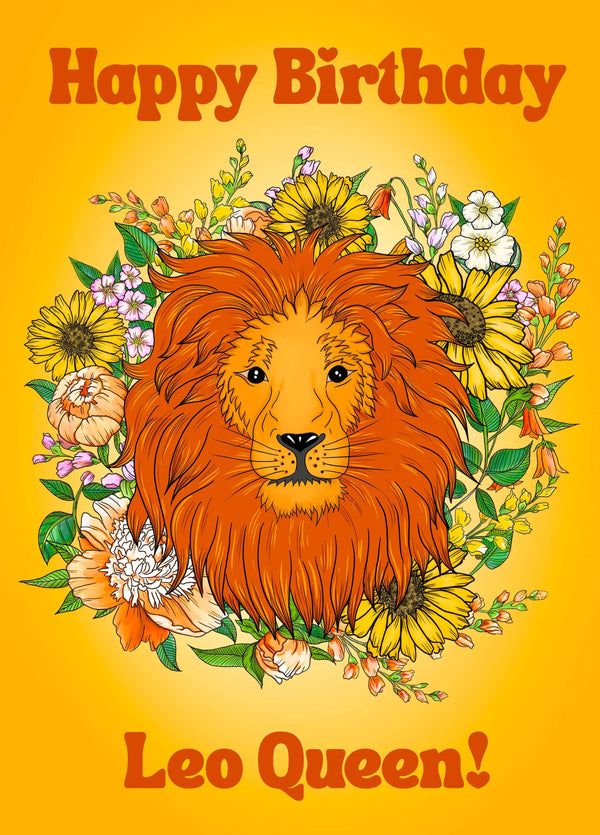 Leo Queen! Card