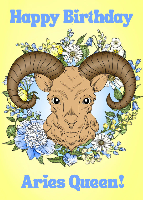 Aries Queen! Card