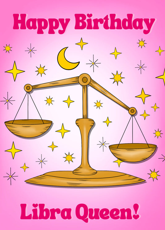 LIBRA QUEEN! Card
