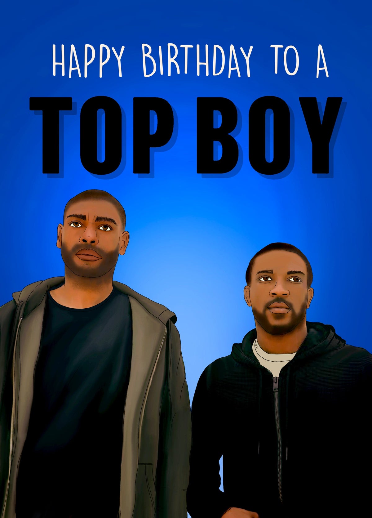 Happy Birthday Top Boy Card