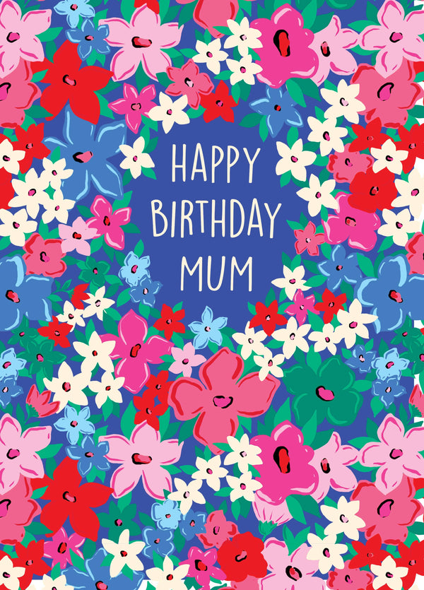 Happy Birthday Mum Card