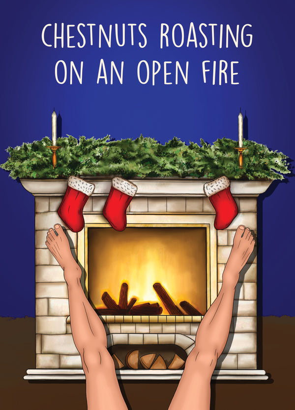 Chestnuts Roasting On An Open Fire