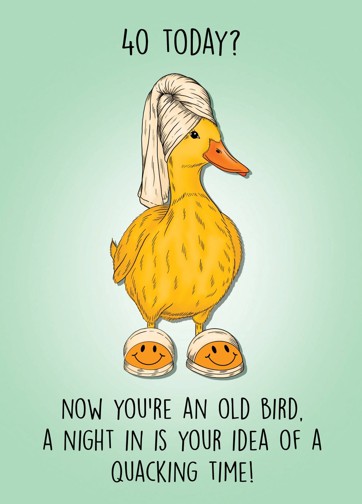 40th Birthday Quacking Duck