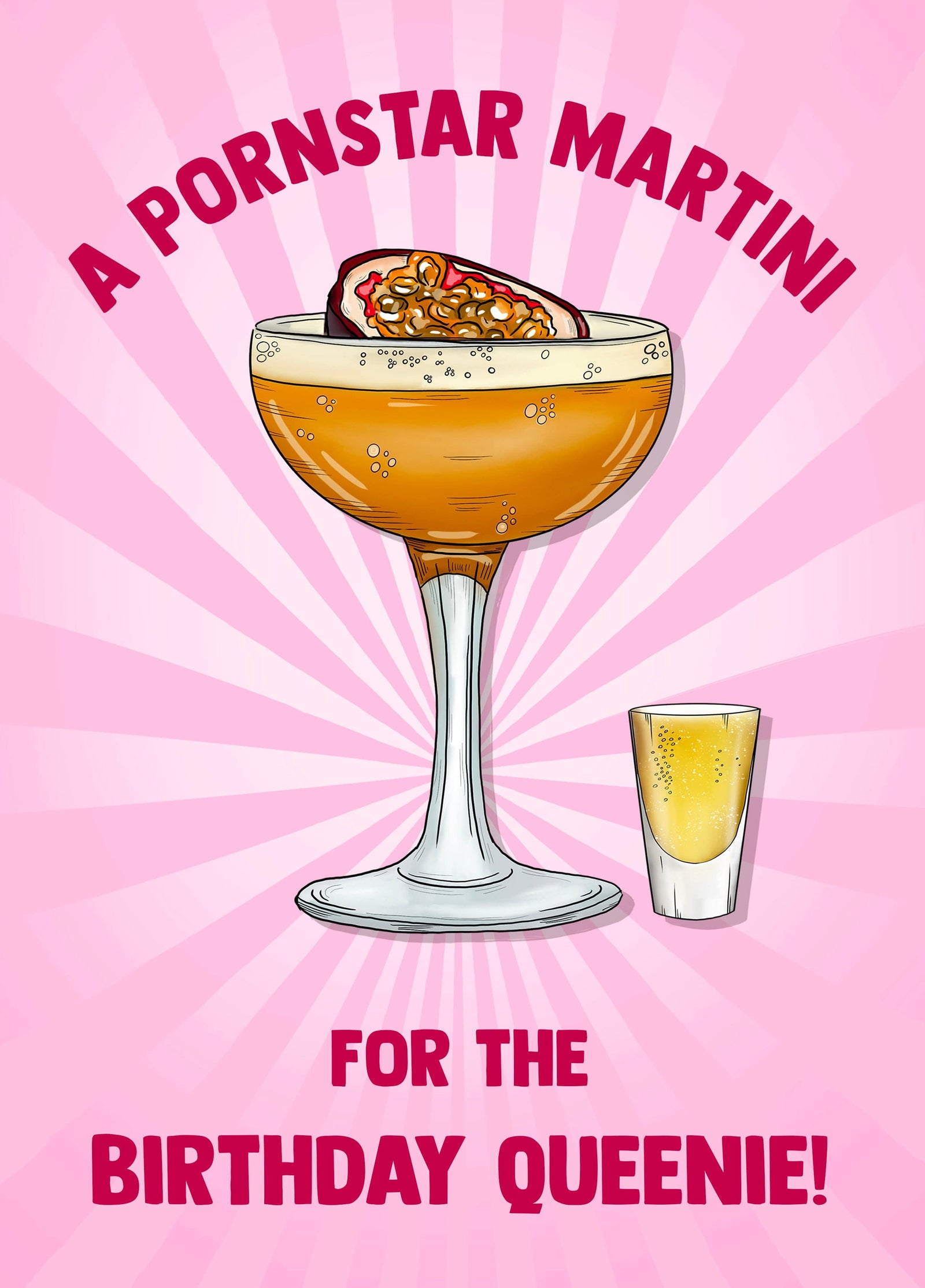 Pornstar Martini For The Birthday Queenie!