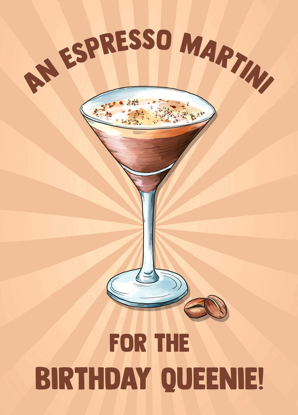 An Espresso Martini For The Birthday Queenie!
