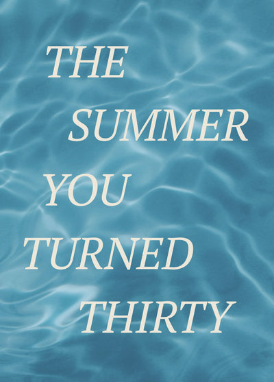The Summer I Turned Pretty 30th Birthday Card