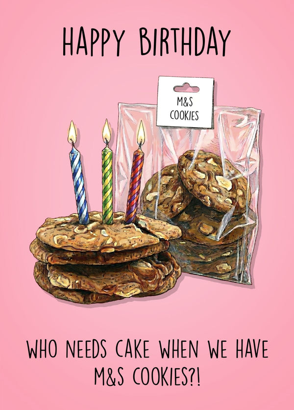 Who Needs Cake When We Have M&S Cookies?!