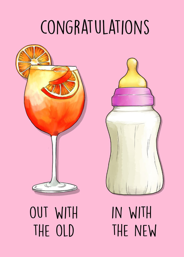 Swapping Aperol Spritz For Baby Bottles