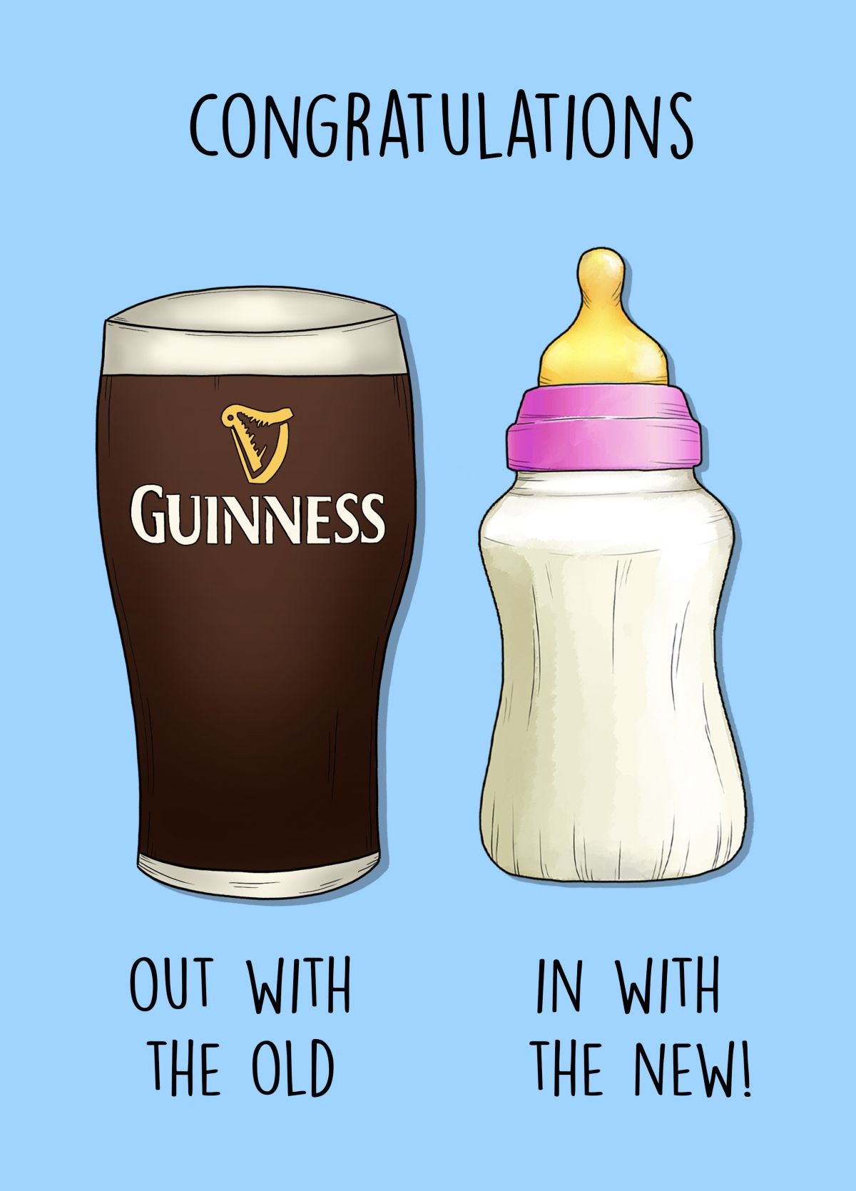 Swapping Guinness For Baby Bottles
