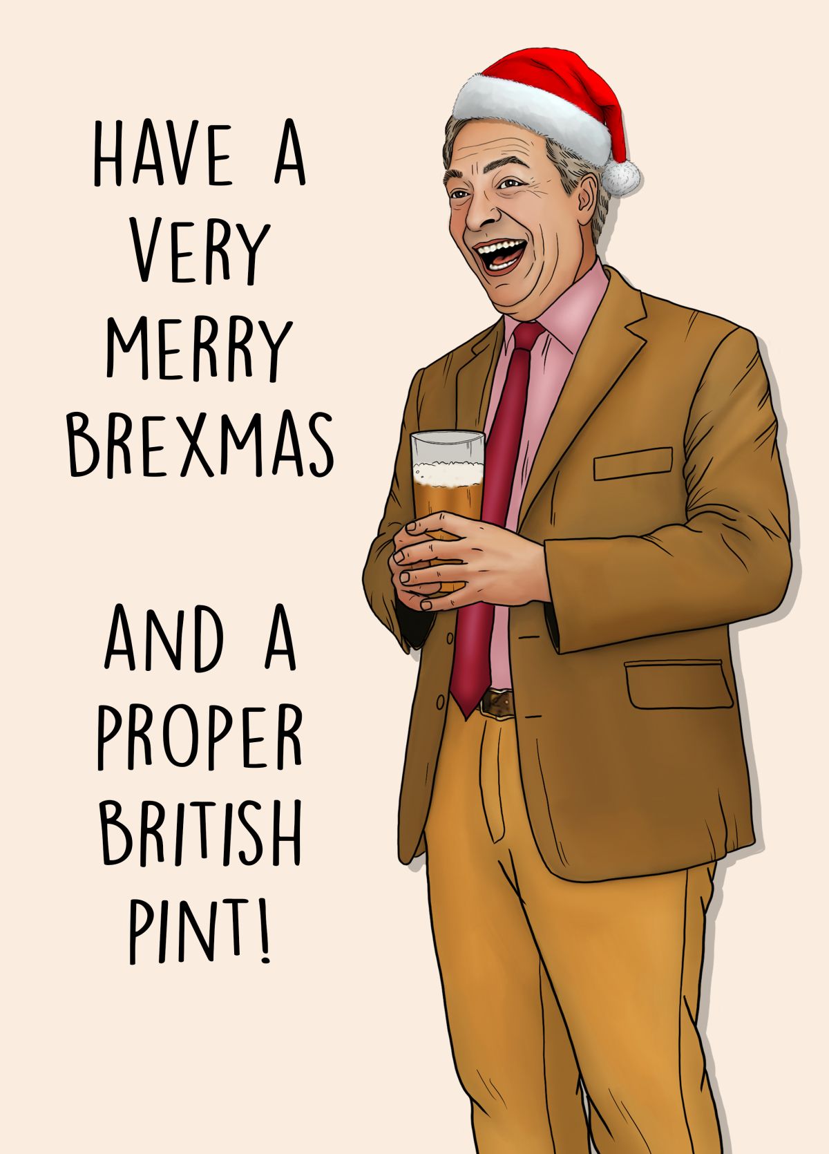 Nigel Farage Merry Brexmas