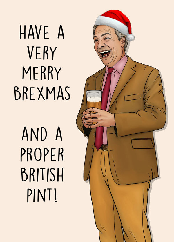 Nigel Farage Merry Brexmas