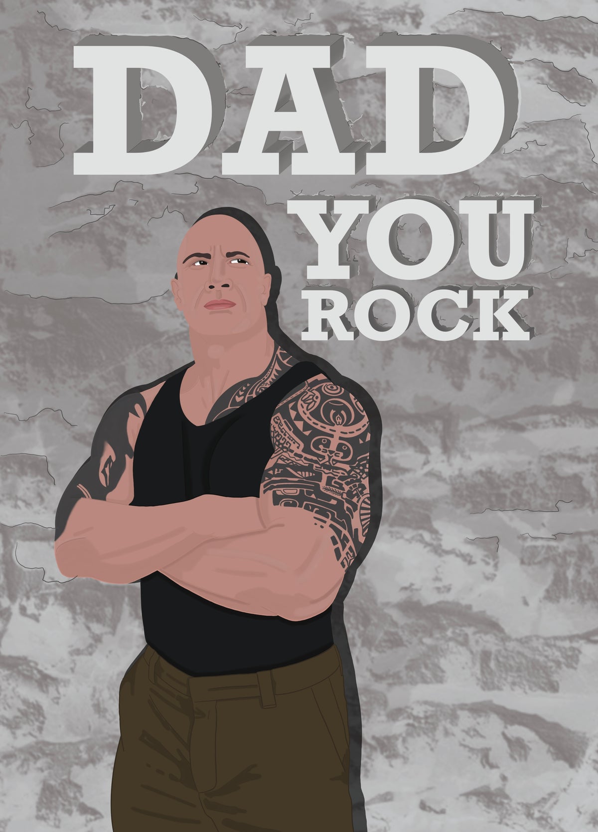 You Rock - Father's Day Card