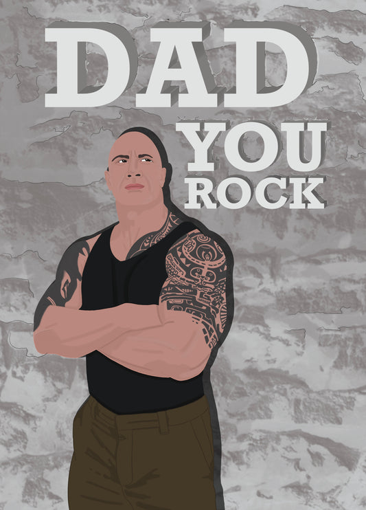 You Rock - Father's Day Card