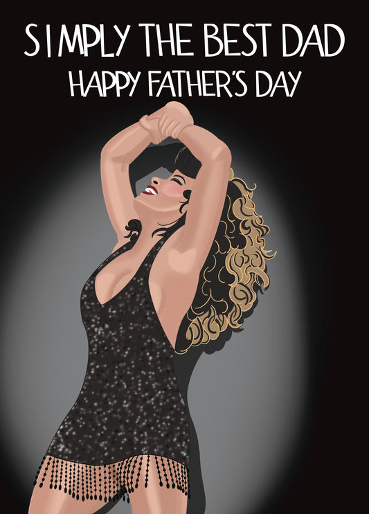 Simply The Best Father's Day Card