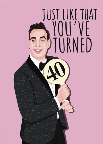 Strictly - Craig - 40th Birthday Card