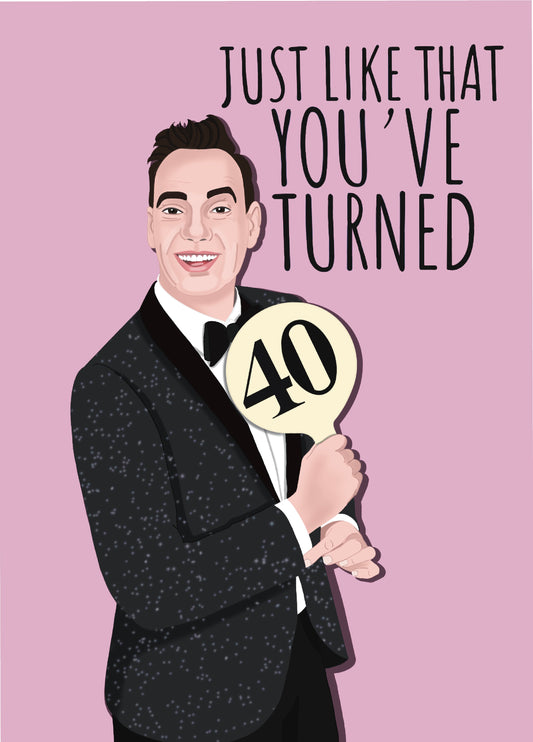 Strictly - Craig - 40th Birthday Card