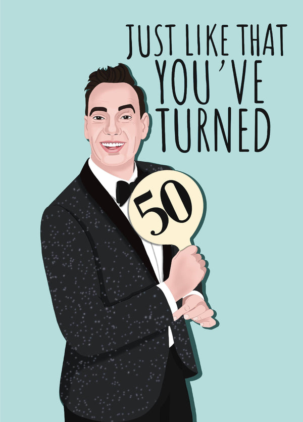 Strictly - Craig - 50th - Birthday Card