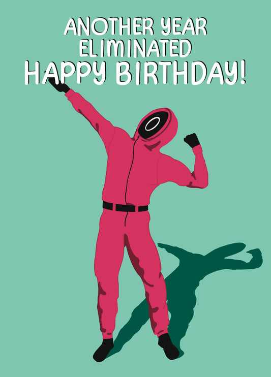 Squid Game - Birthday Card