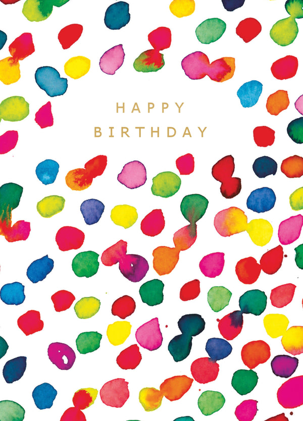 Happy Birthday Dots Card