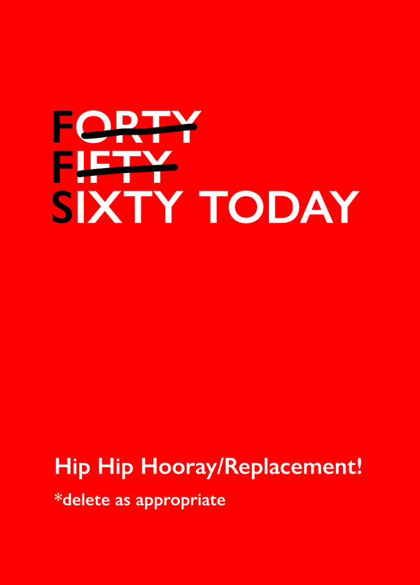 FFS Sixty Today Card