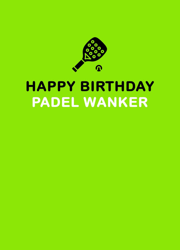 Padel Wanker