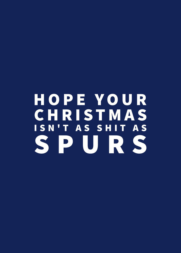 Christmas Card For A Spurs Fan