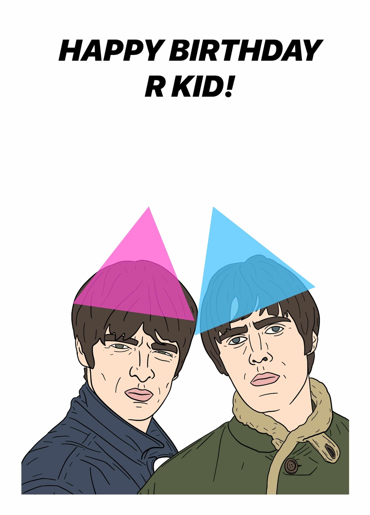 Happy Birthday R Kid Card