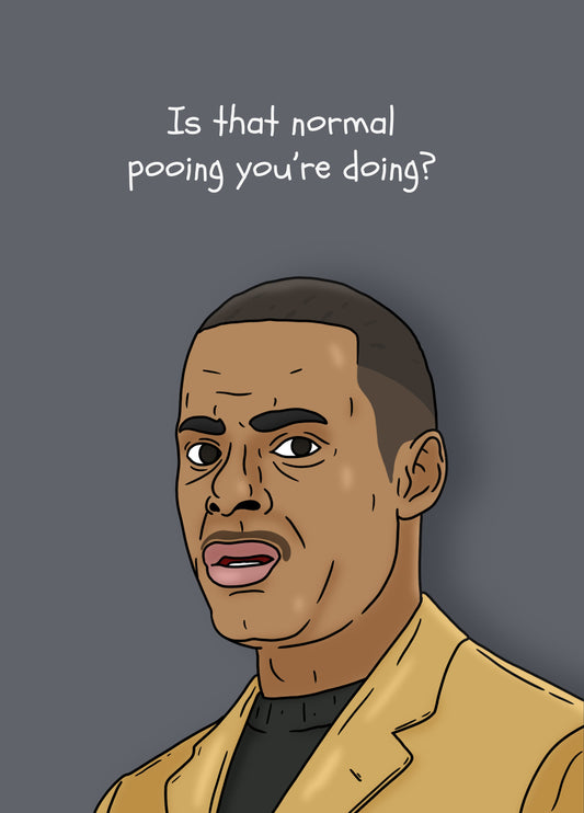 Normal Pooing Card