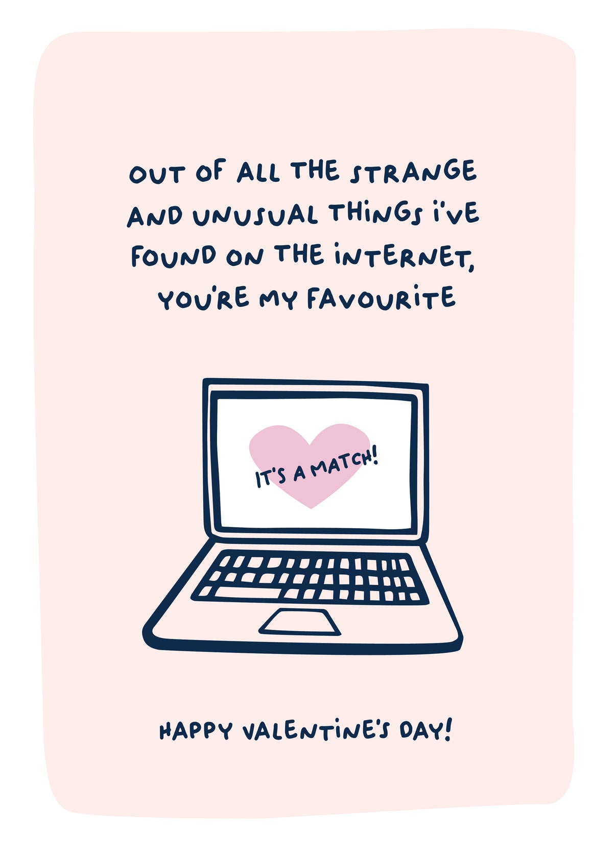 Weird Things On The Internet Card