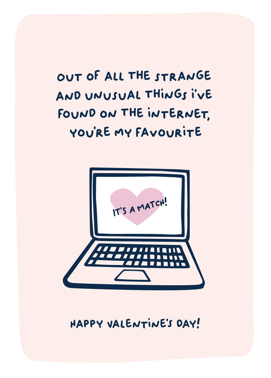 Weird Things On The Internet Card