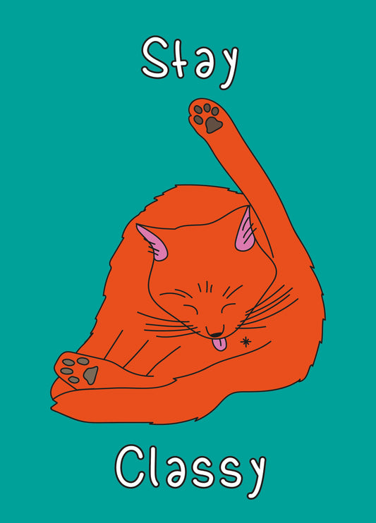 Stay Classy! Card