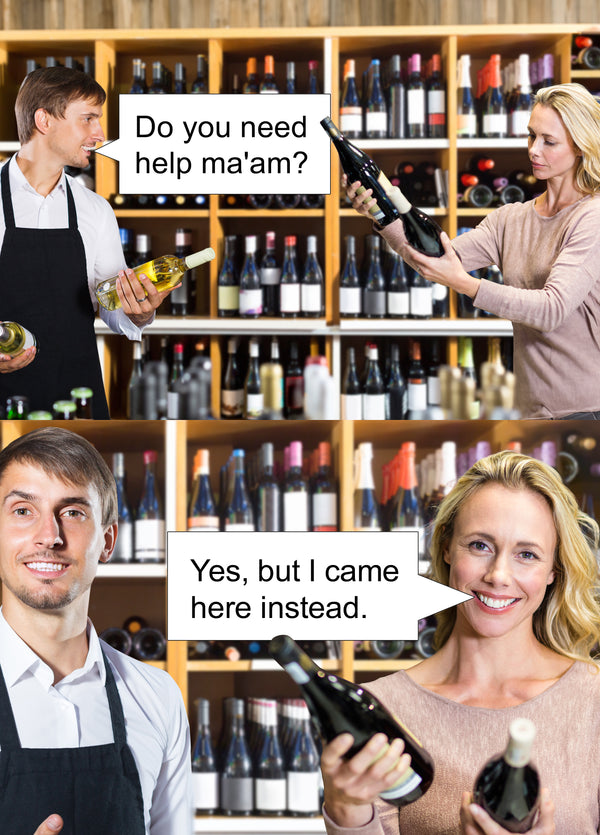 Do You Need Help Ma'am? Card