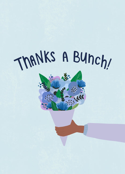 Thanks A Bunch Card