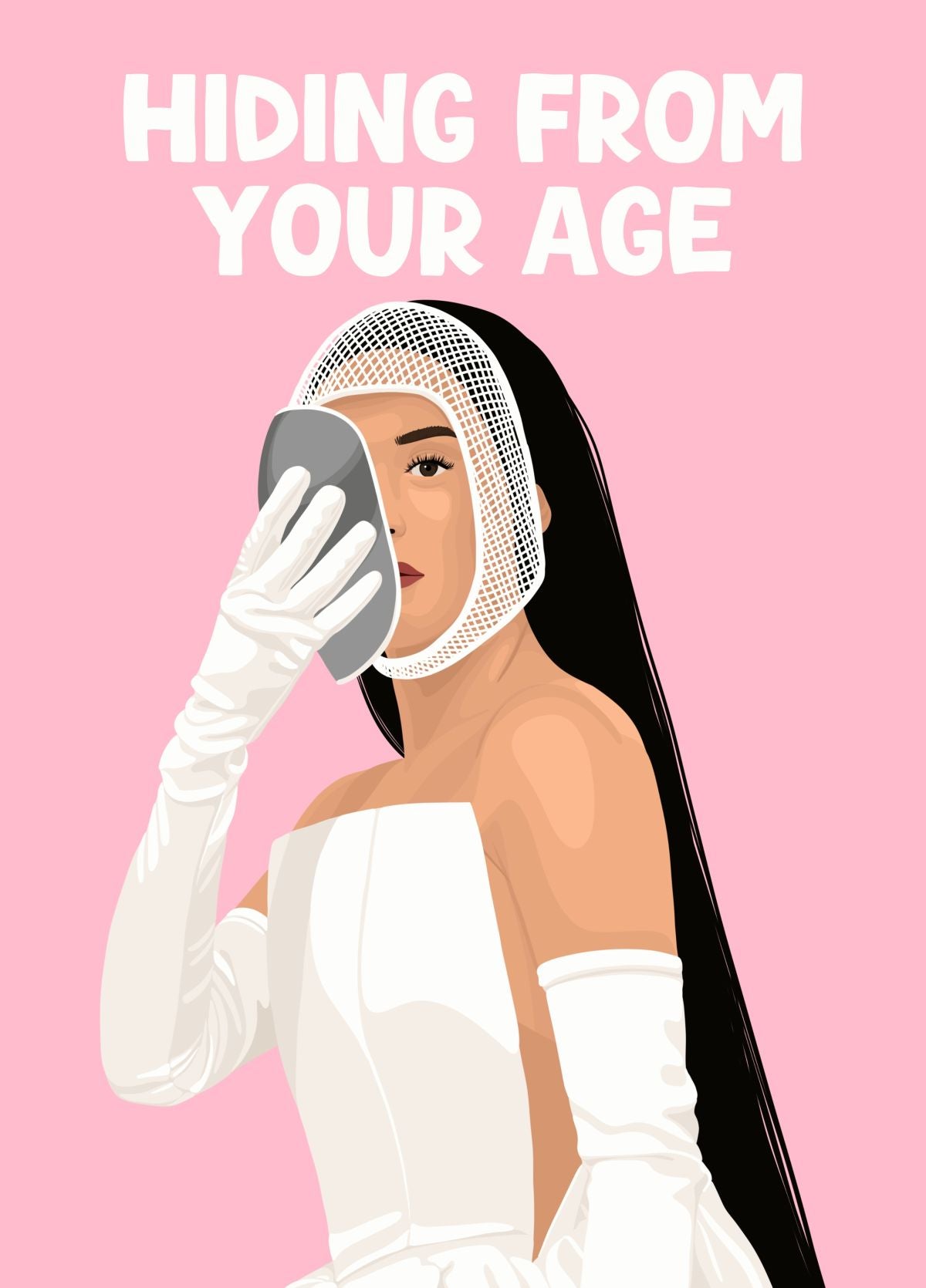 Funny Katy Perry Birthday Card - Met Gala