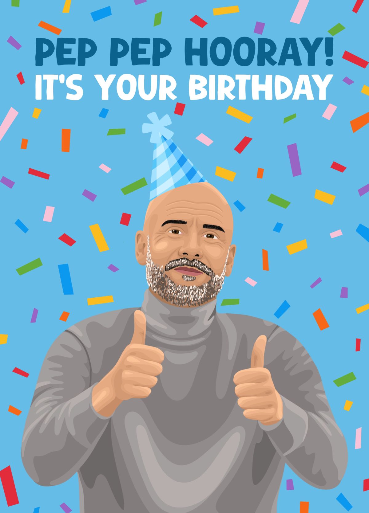 Pep Pep Hooray Man City